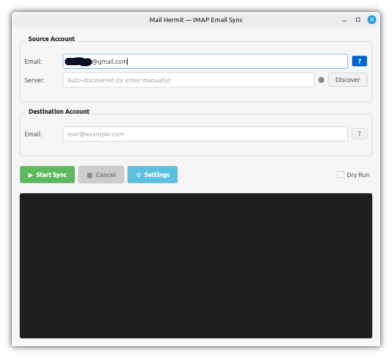 Configure Source Email Address